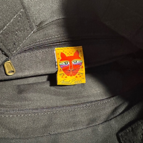 NWT Laurel Burch Whimsical and Colorful Cats Handbag - Picture 8 of 13